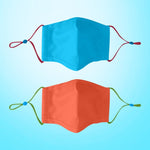 KIDS School Reusable Face Mask Set Nose Wire Filter Pocket| The Peoples Mask