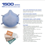 Moldex® 1511 N95 Healthcare Respirator & Surgical Mask