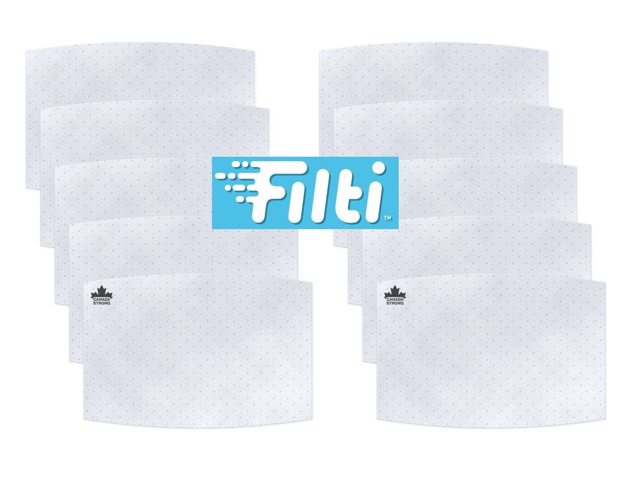 Filti Face Mask insert protective nano filters made in  Canada  - The Peoples Mask Edmonton
