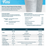 Filti Face Mask insert protective nano filters made in Canada - The Peoples Mask Toronto