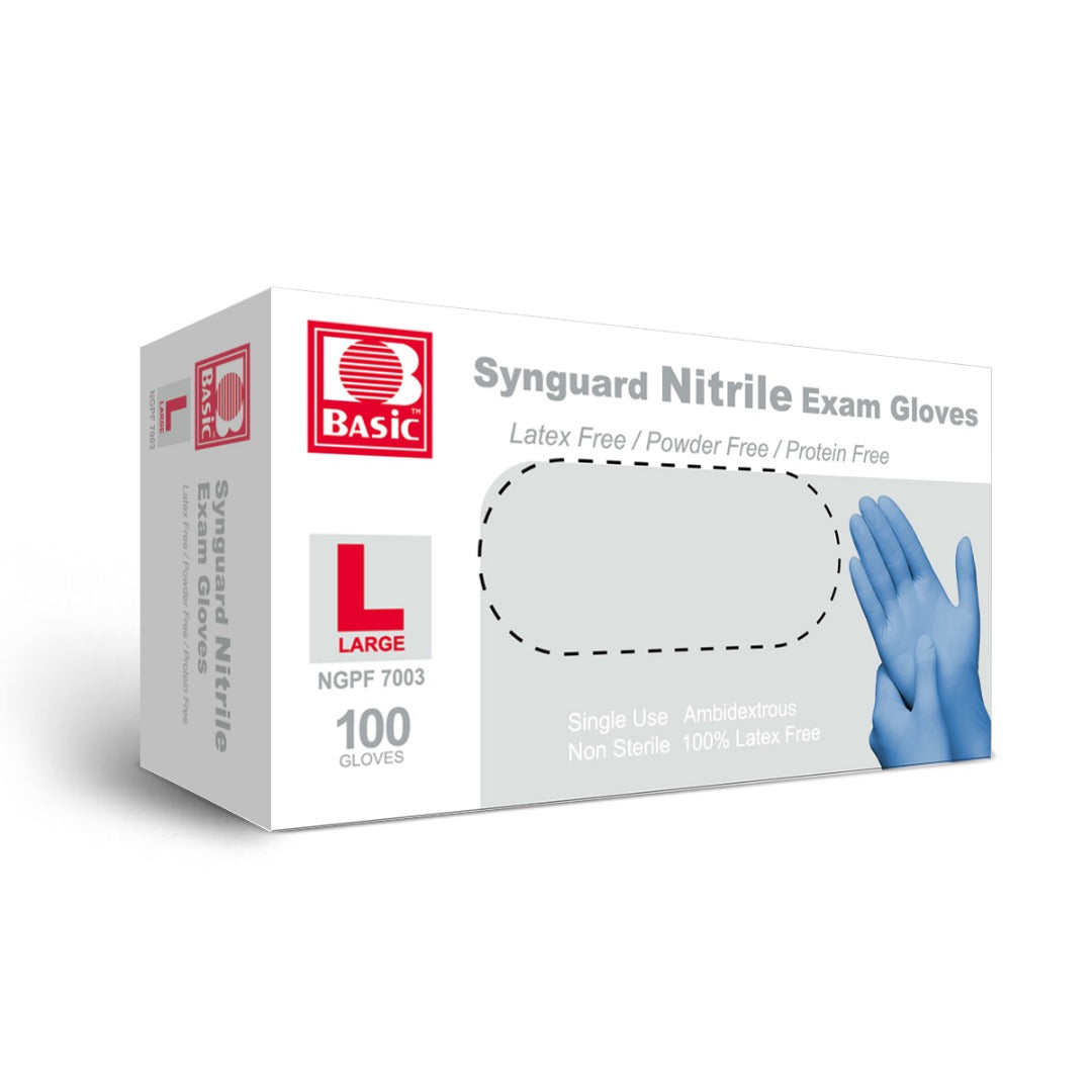Synguard Nitrile Medical Examination Gloves Chemo Rated Health Canada Approved