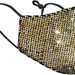 Gold Sequin Face Mask Edmonton - The Peoples Mask