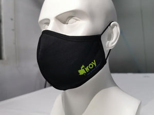 Custom Business Logo Screen Print 3 Layer Face Mask - Edmonton