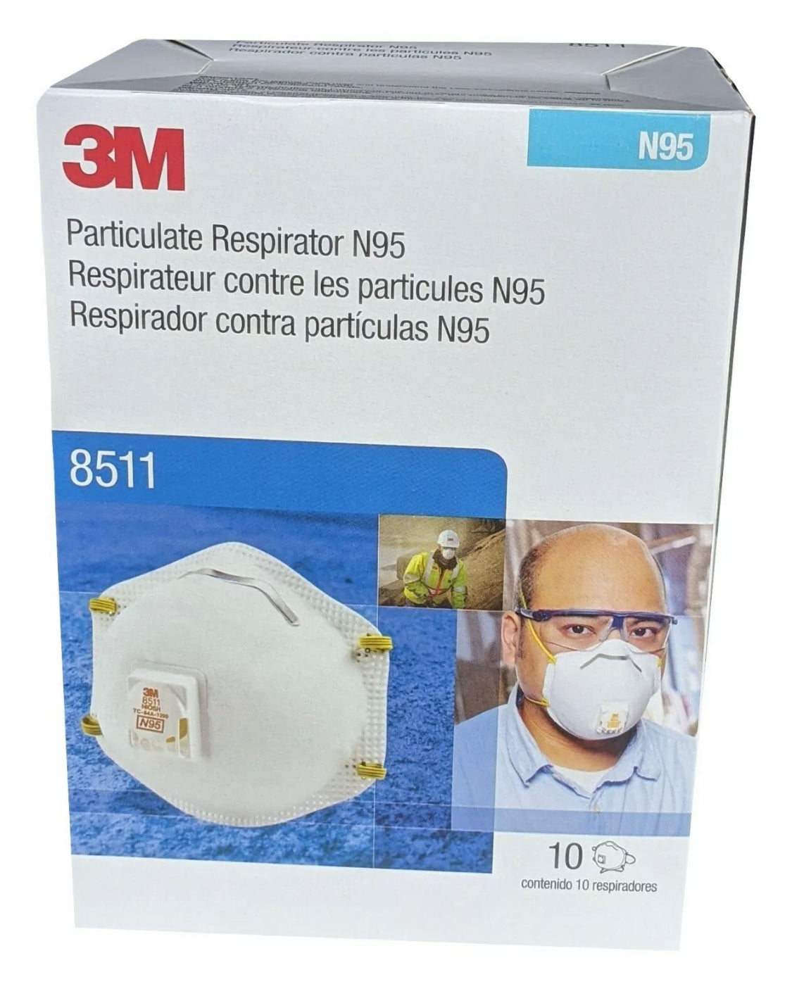 3M™ Particulate Respirator 8511, N95 80 EA/Case