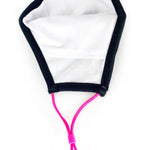 3 Layer Breast Cancer Pink Ribbon Face Mask Set