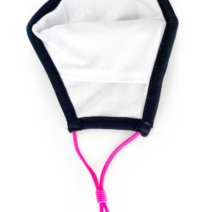 3 Layer Breast Cancer Pink Ribbon Face Mask Set